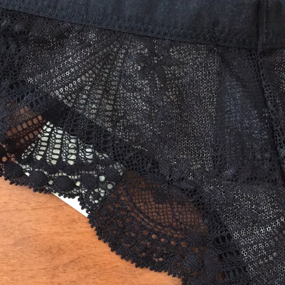 Elle Macpherson Victoria secret lacy panties M - Picture 6 of 7